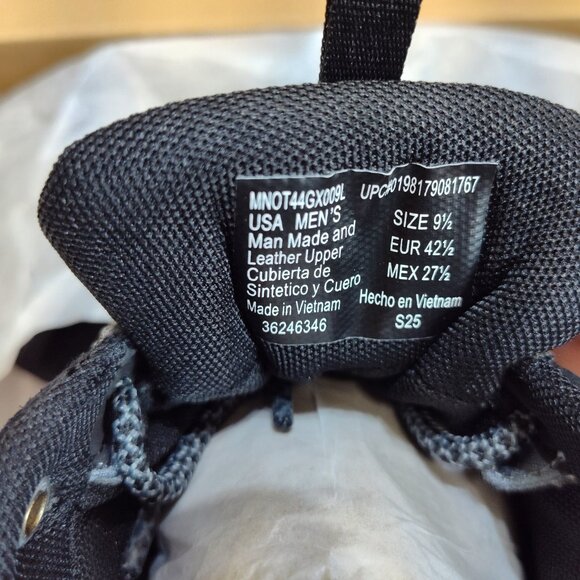 Ozark Trail Waterproof Hikers Low-Top Men's 9.5 Leather Upper Outdoor Trail NIB - Picture 8 of 11